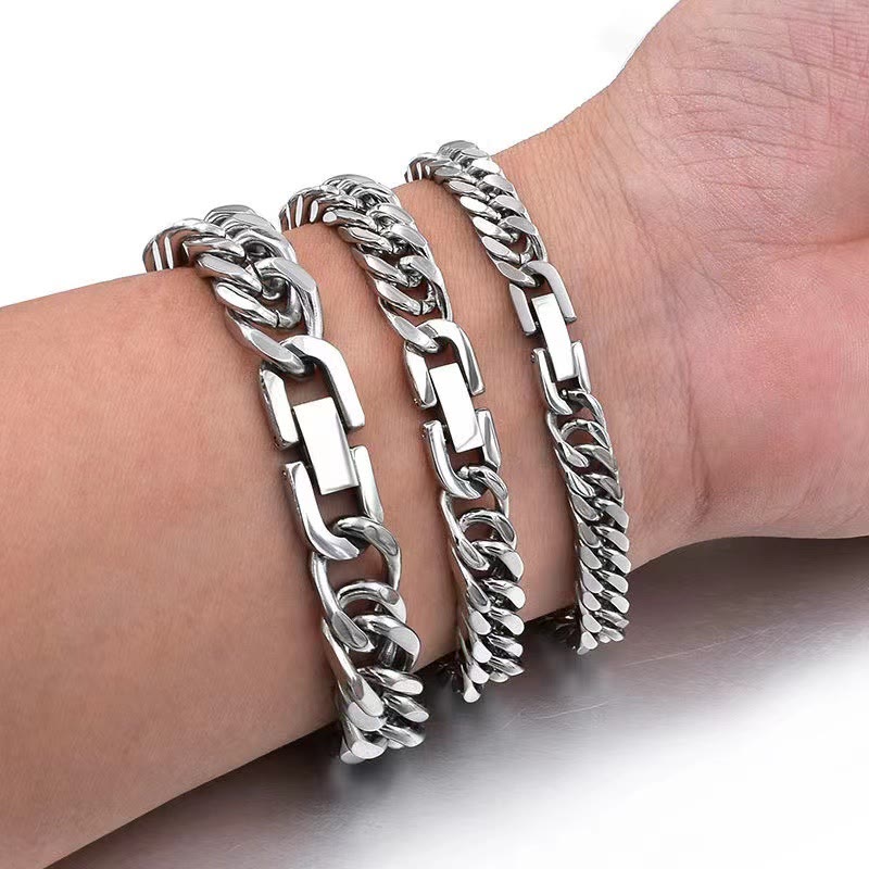 Flash Sale - Thick Chain Dragon Weave Cuban Bracelet