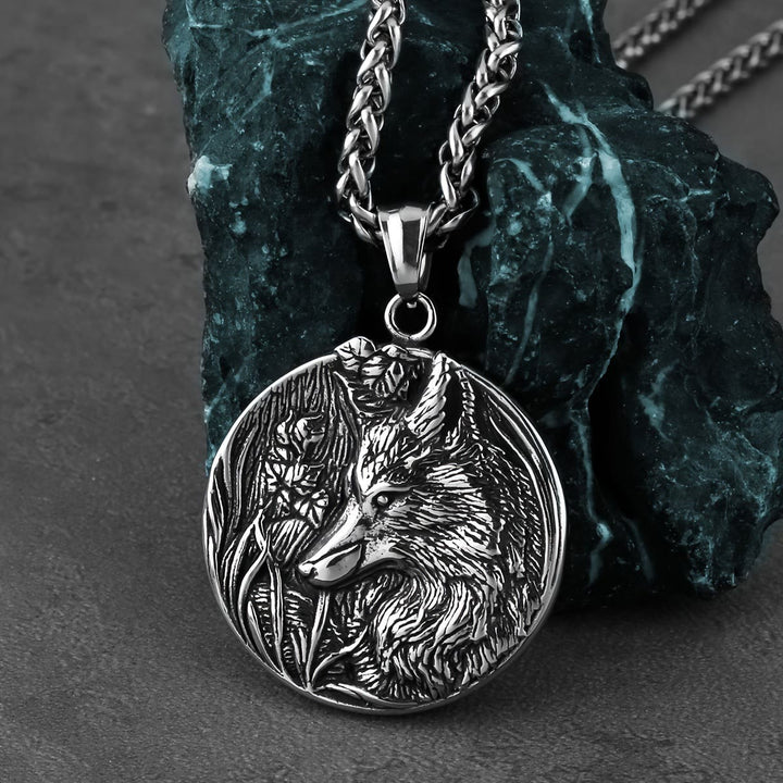 WorldNorse Nordic Odin Wolf Necklace