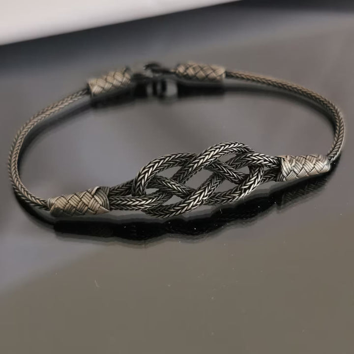 FREE Today: Viking Celtic Knot Braided Bracelet