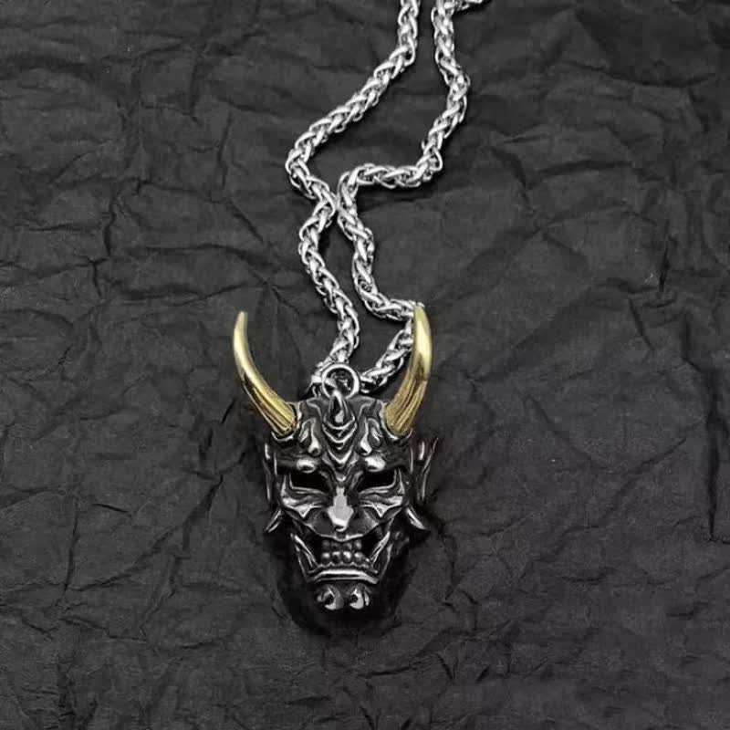 Flash Sale - WorldNorse Hannya Revenge Demon Protection Pendant Necklace/ Ring / Earrings