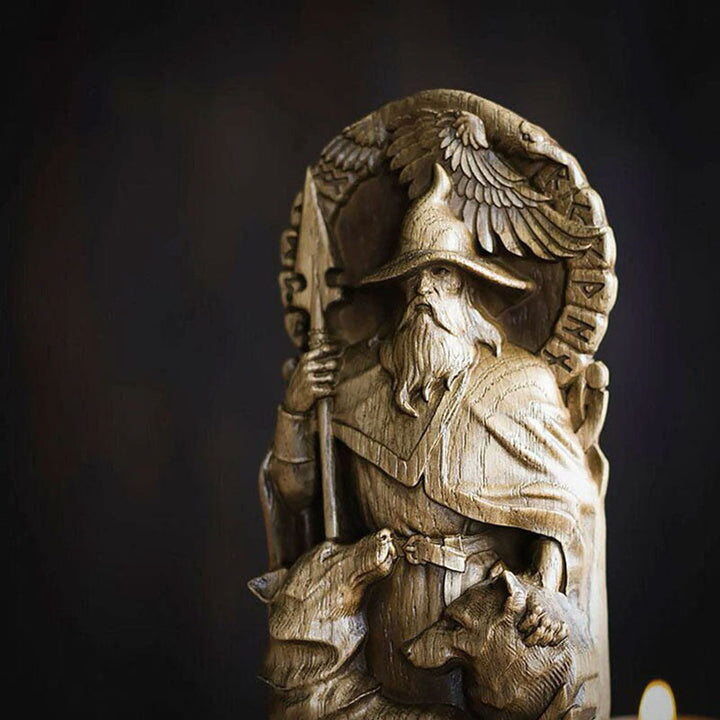 WorldNorse God Odin The Allfather Sculpture