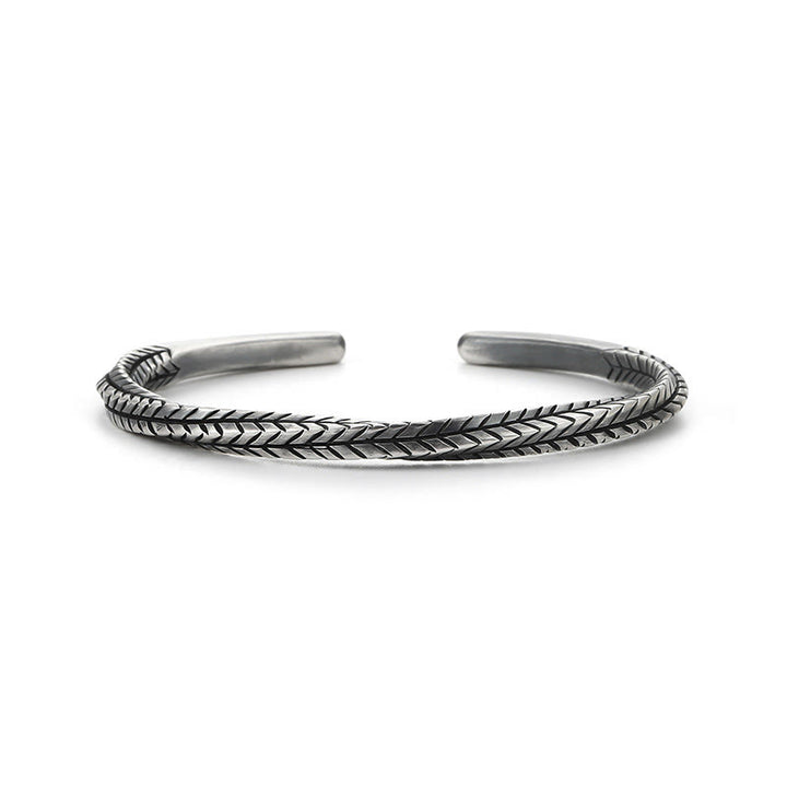 WorldNorse Mobius Vintage Wheat Bracelet