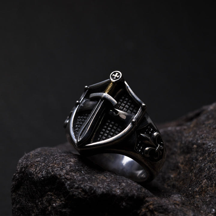 WorldNorse Sword and Shield Ring