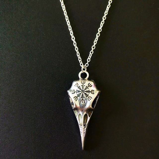 FREE Today: Raven Amulet Glow in the Dark Necklace