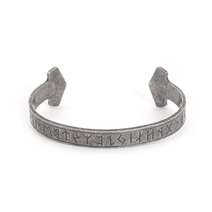 WorldNorse Mjolnir Celtic Knot Bangle Rune Bracelet