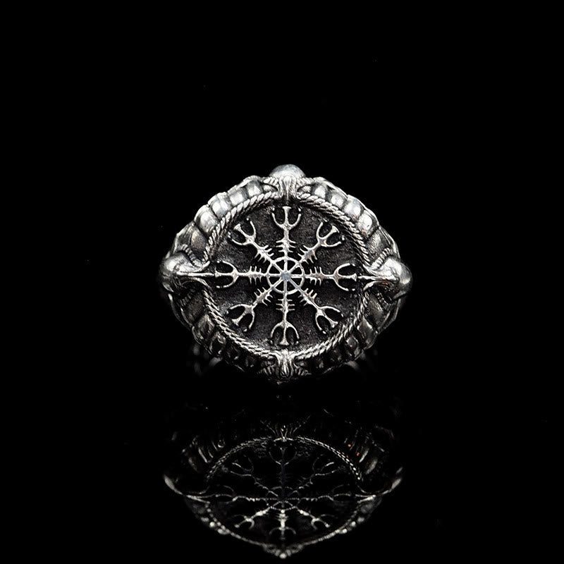 WorldNorse Helm Of Awe Mythology Ring