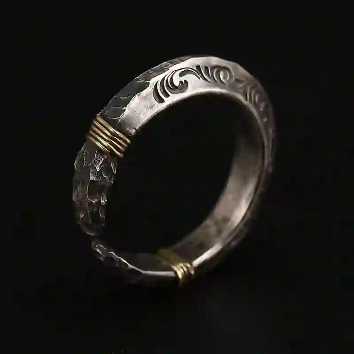 WorldNorse Stone Spear Head Ring