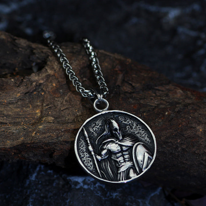 FREE Today: Spartacus Warrior Shield Pendant Necklace