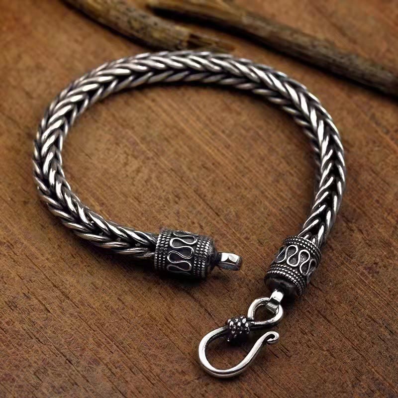 WorldNorse Wild Keel Chain Stainless Steel Wrist Bracelet