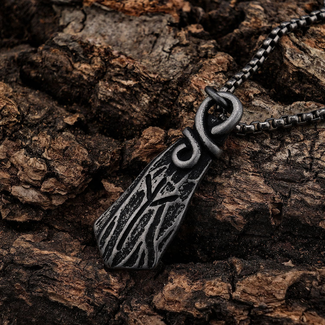 WorldNorse Vintage Rune Scandinavian Mythology Necklace