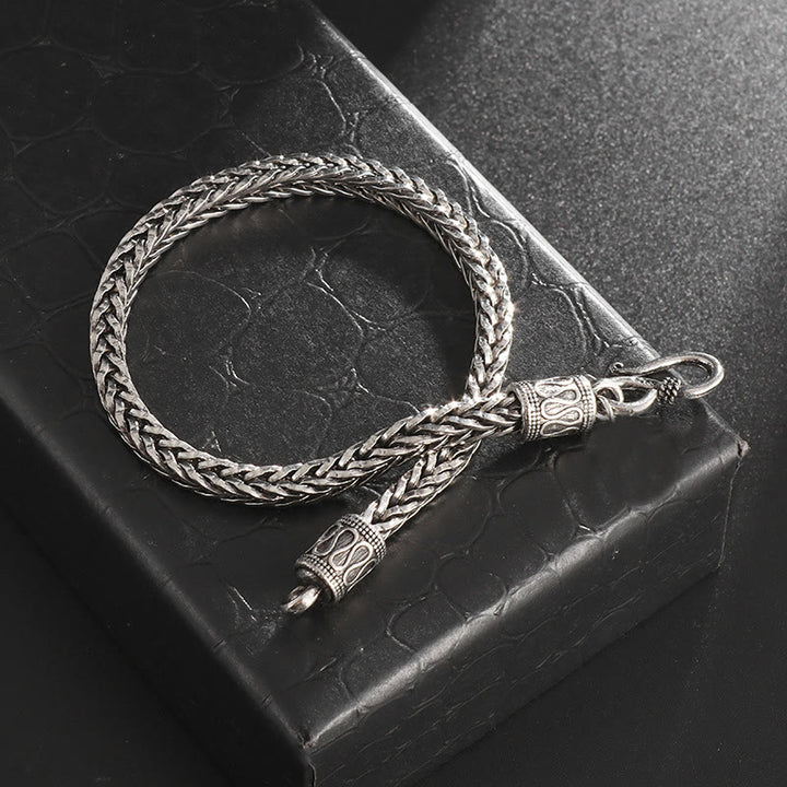 WorldNorse Wild Keel Chain Stainless Steel Wrist Bracelet