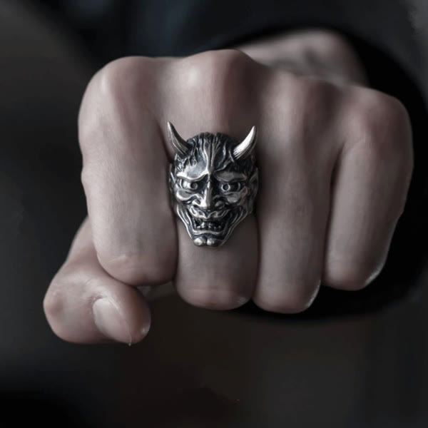 FREE Today: Devil Skull Knight Gothic Ring