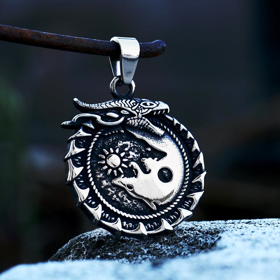 WorldNorse Jormungandr Surrounded Necklace