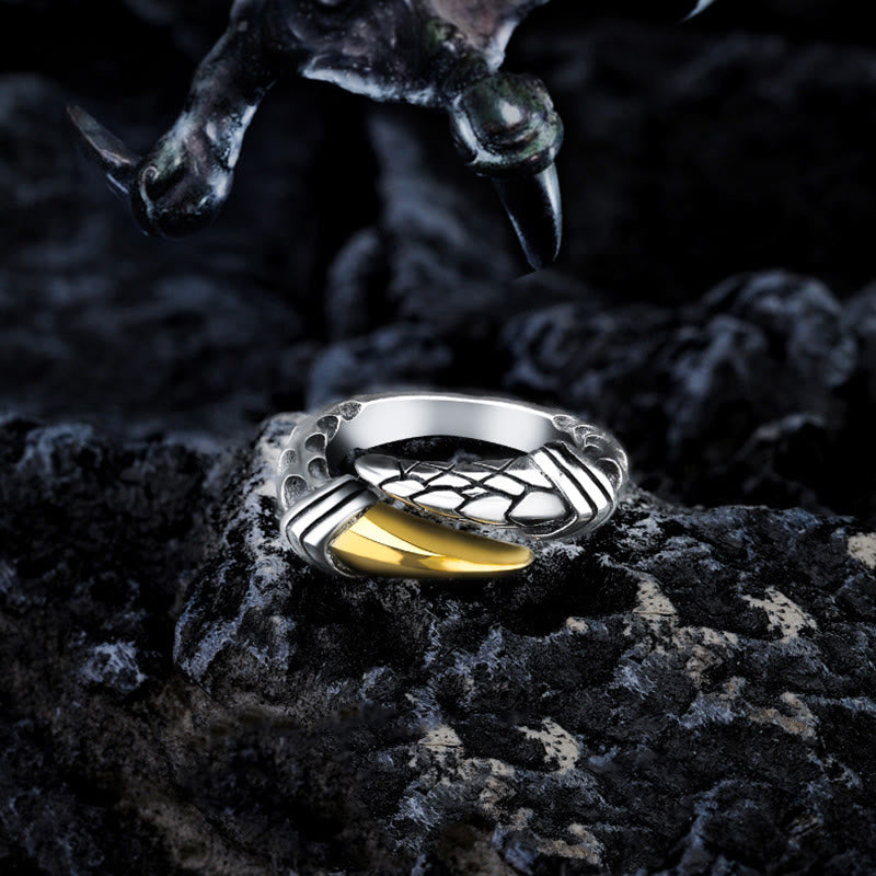 WorldNorse Jormungandr Dragon Claw Ring