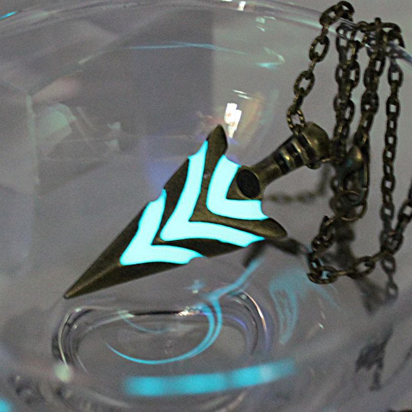 Flash Sale - WorldNorse Glow In The Dark Arrowhead Necklace