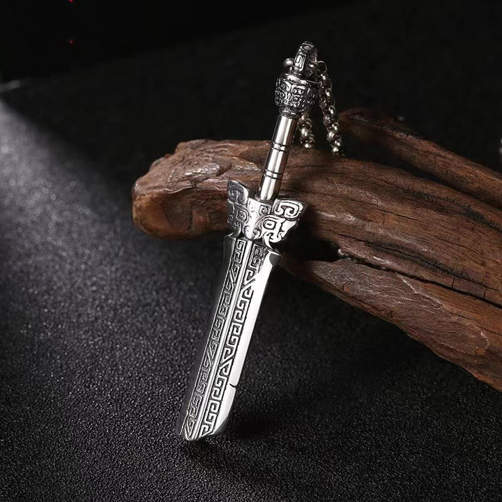 WorldNorse Hjörvard's Broken Sword Pendant Necklace