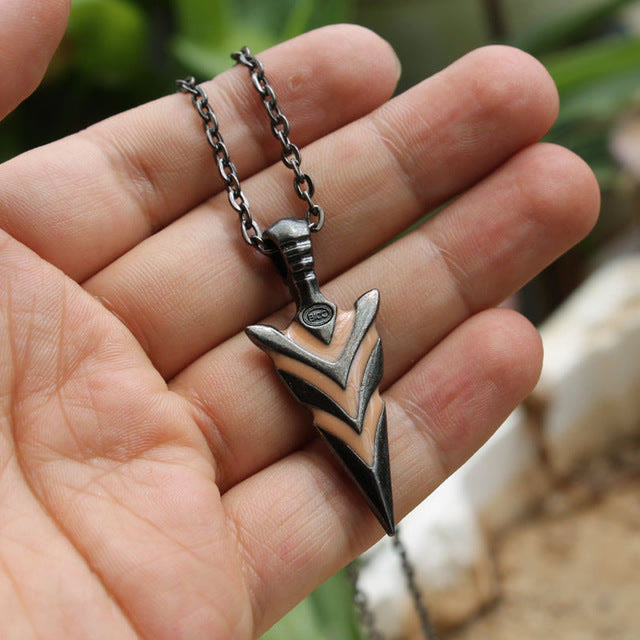 Flash Sale - WorldNorse Glow In The Dark Arrowhead Necklace