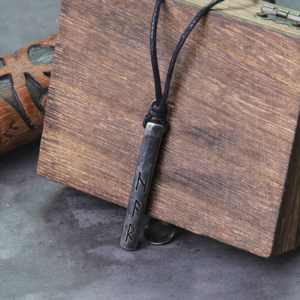 Flash Sale - Viking Rune Lunar Month Necklace