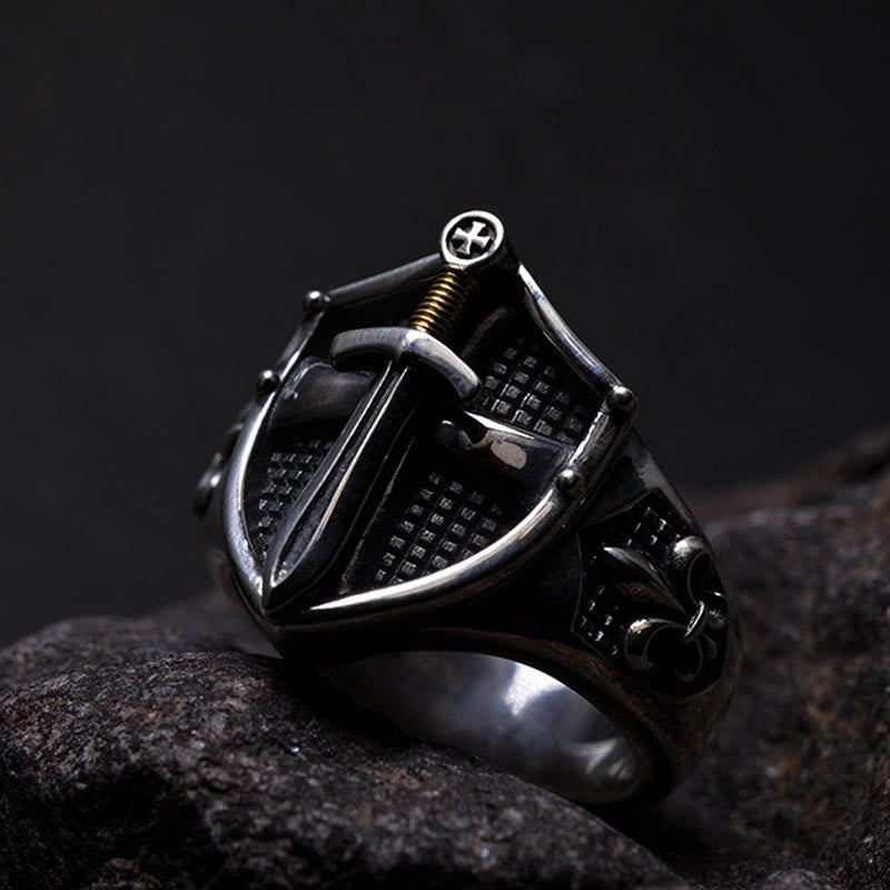 WorldNorse Sword and Shield Ring