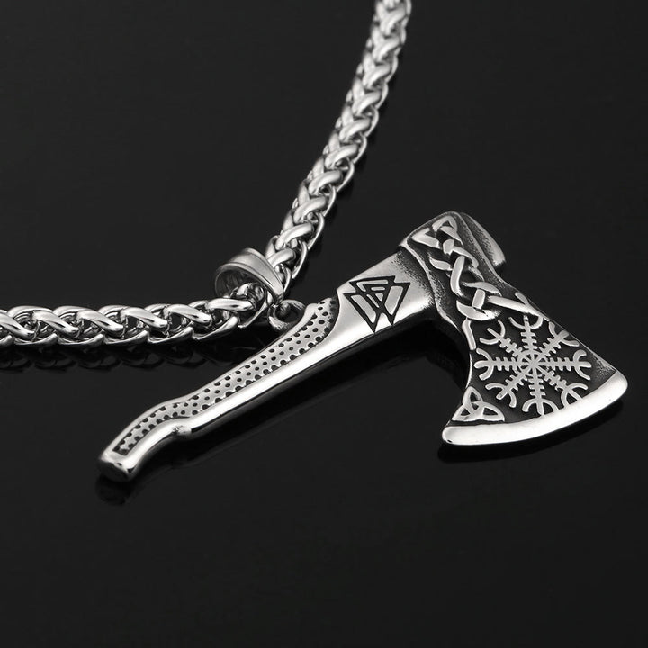 FREE Today: Viking Axe Norse Myth Symbols Necklace