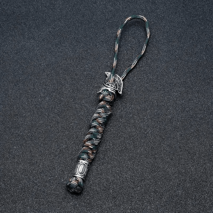 WorldNorse Viking Rune Beads Lanyard Keychain