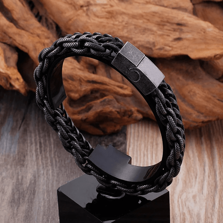 WorldNorse Heavy Chain Link Stainless Steel Bracelet