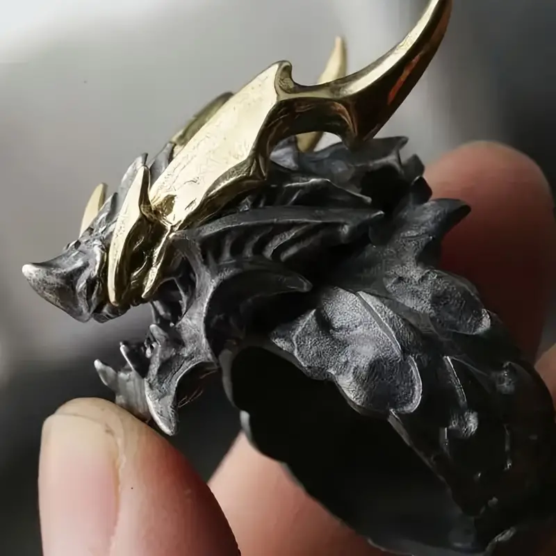 Flash Sale - Retro Evil Dragon Adjustable Ring