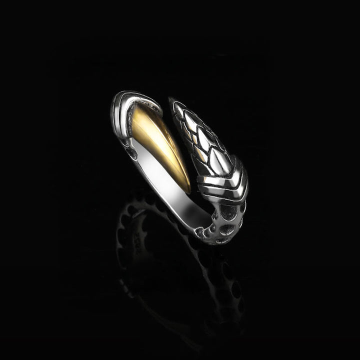 WorldNorse Jormungandr Dragon Claw Ring