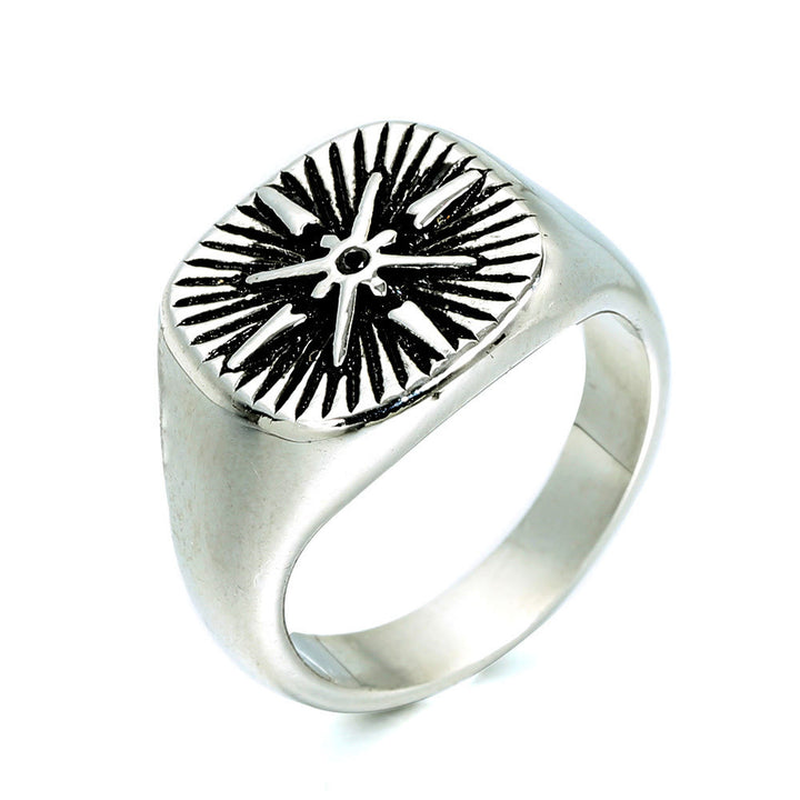 Flash Sale - WorldNorse Minimalist Polaris Star Rectangle Ring