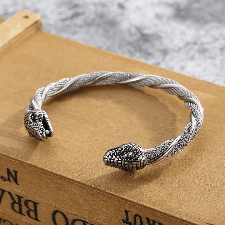 WorldNorse Double Headed Snake Bracelet