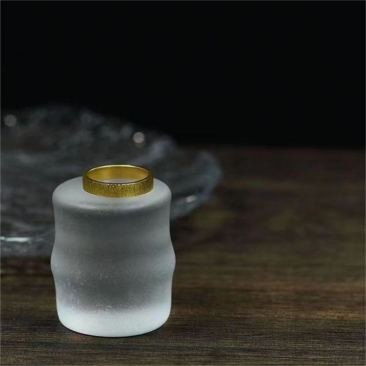 WorldNorse Vintage Bark Shape Ring