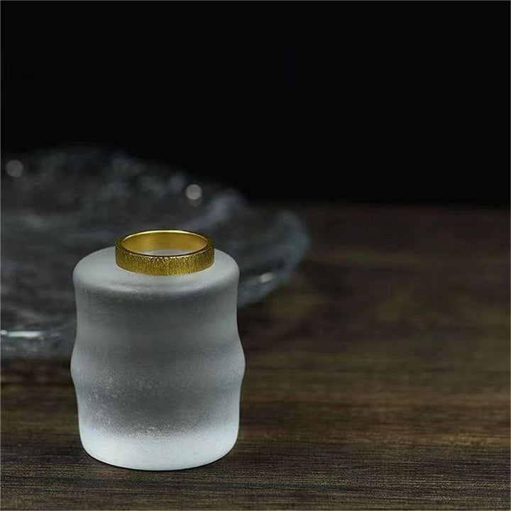 WorldNorse Vintage Bark Shape Ring