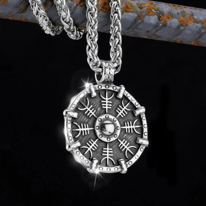 FREE Today: Helm Of Awe Shield Amulet Necklace