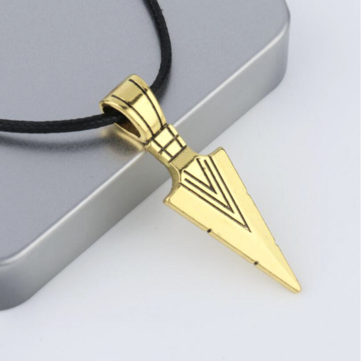 WorldNorse The Deadly Mistletoe Viking Necklace - Gold#2 - image 11