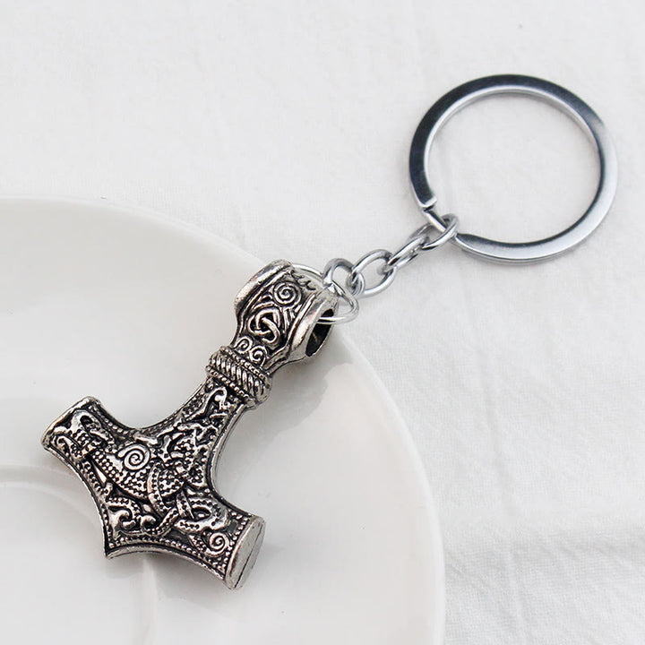 Flash Sale - Viking Norse Thor Hammer Keyring Keychain