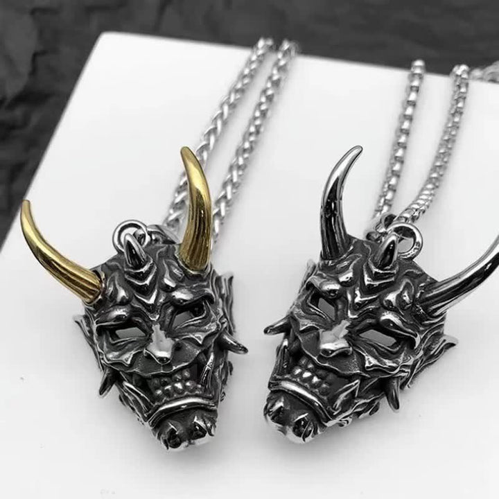 Flash Sale - WorldNorse Hannya Revenge Demon Protection Pendant Necklace/ Ring / Earrings