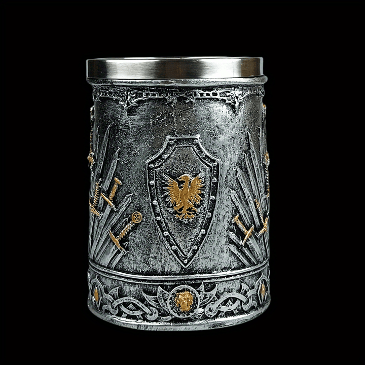 WorldNorse Swords Throne Beer Mug Goblet