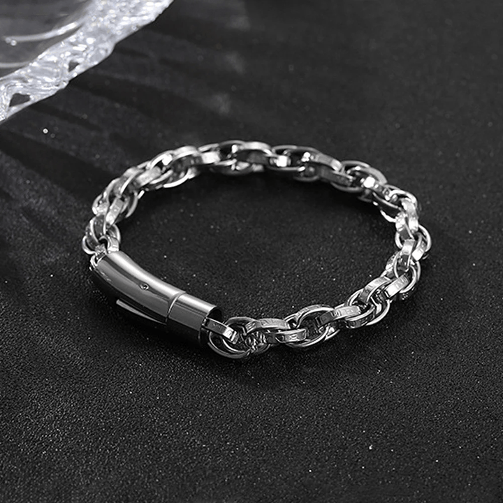 WorldNorse Vintage Twisted Chain Bracelet