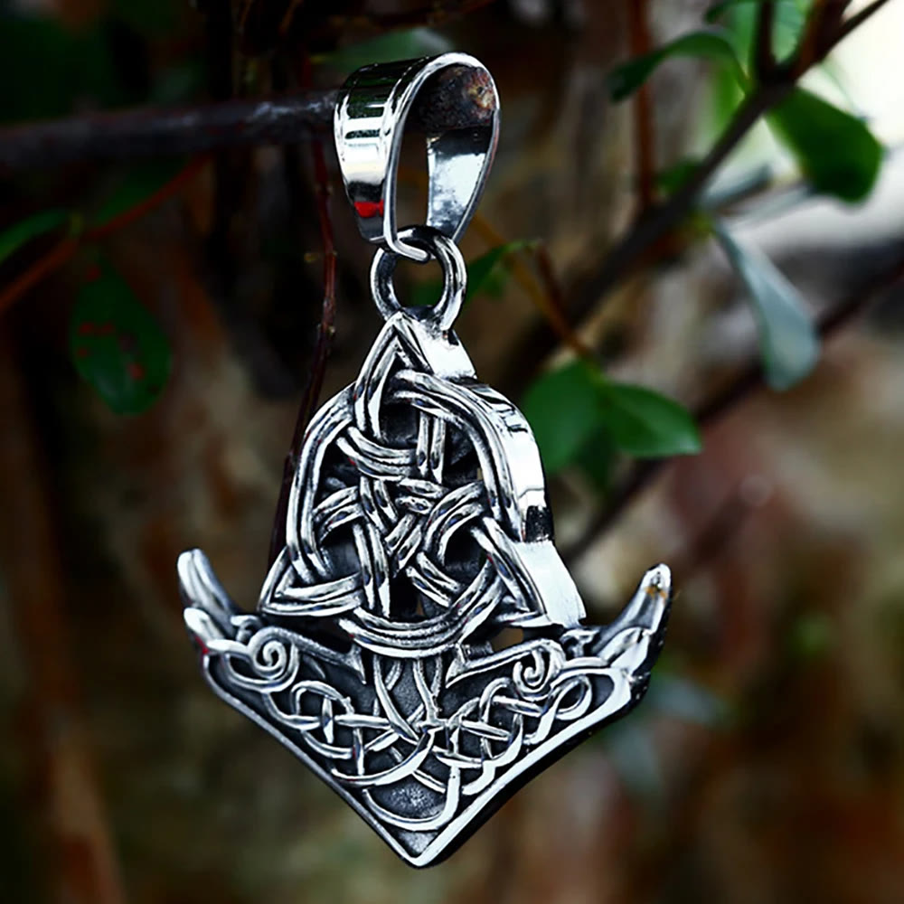 WorldNorse Celtic Knot Anchor Necklace