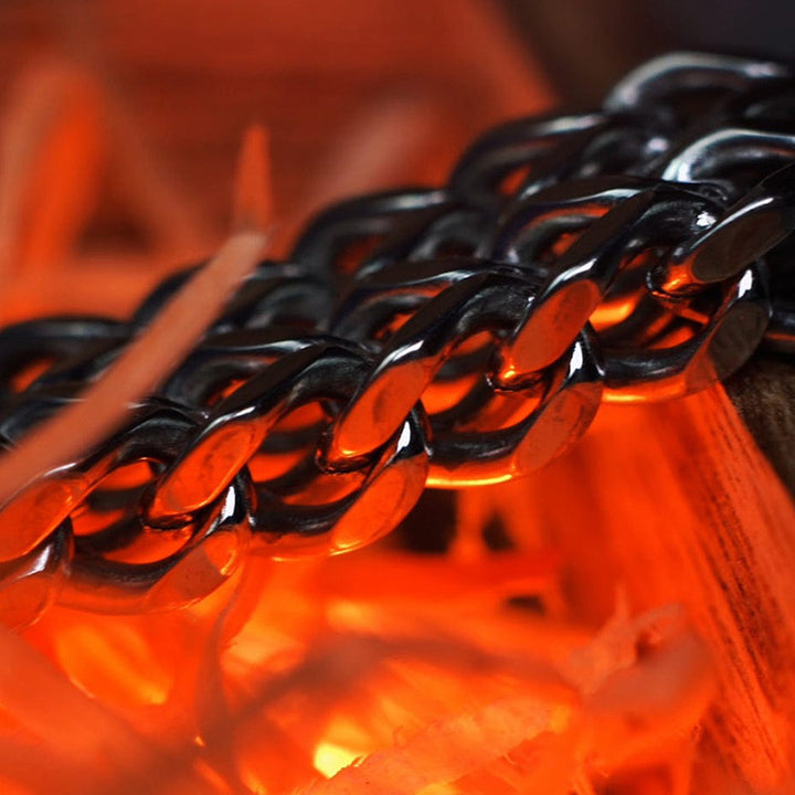 WorldNorse Wolf Head Viking Titanium Steel Strengthen Bracelet - image 8