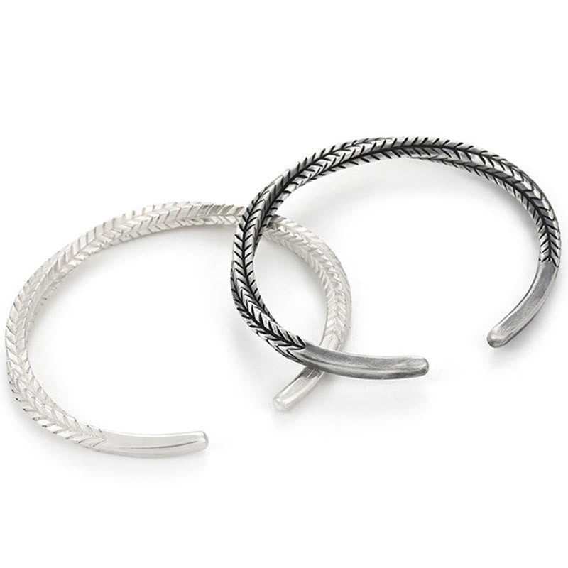 WorldNorse Mobius Vintage Wheat Bracelet