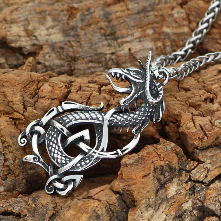 WorldNorse Viking Wyvern Dragon Necklace