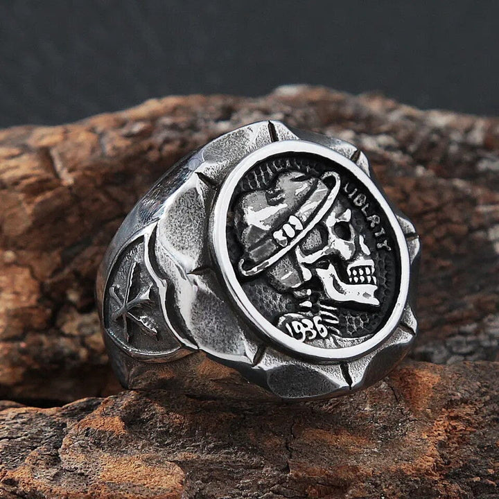 FREE Today: 1936 Hobo Nickels Liberty Stainless Steel Skull Ring