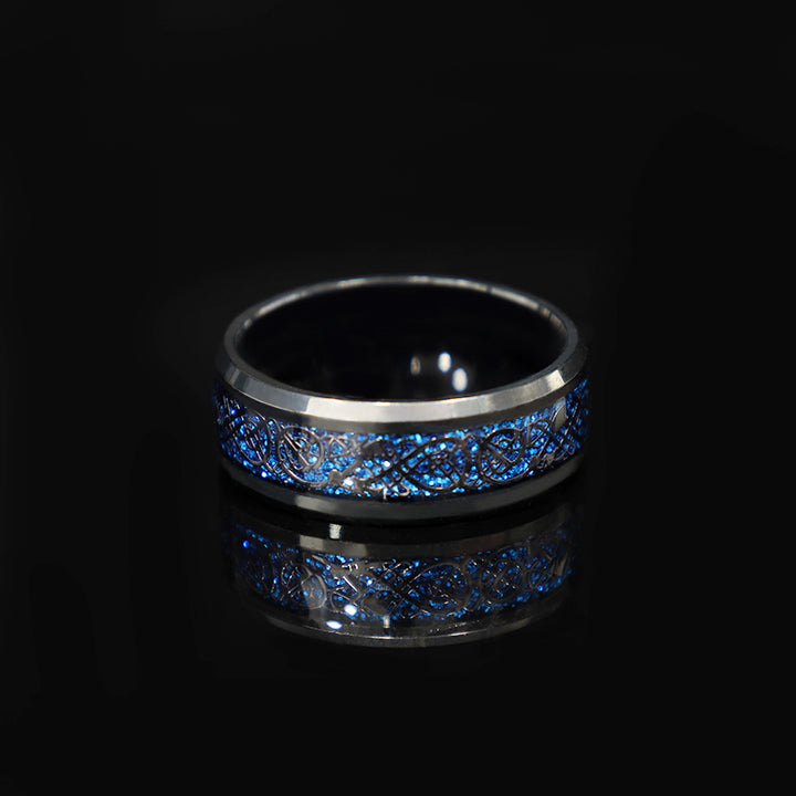 FREE Today: Viking Style Alloy Ring - Blue+Black - US 12 - image 22