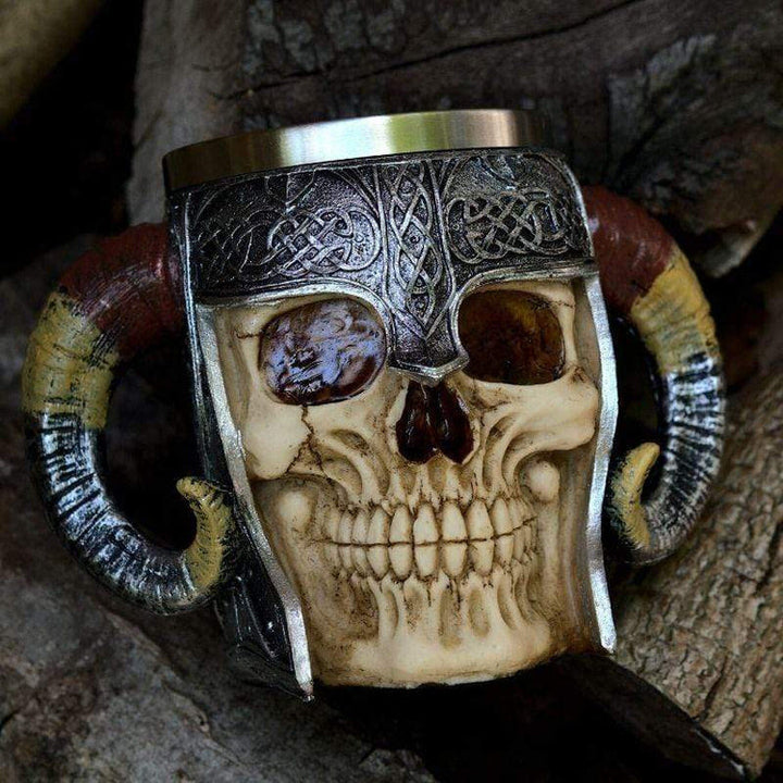 WorldNorse Skull And Crossbones Beer Mug