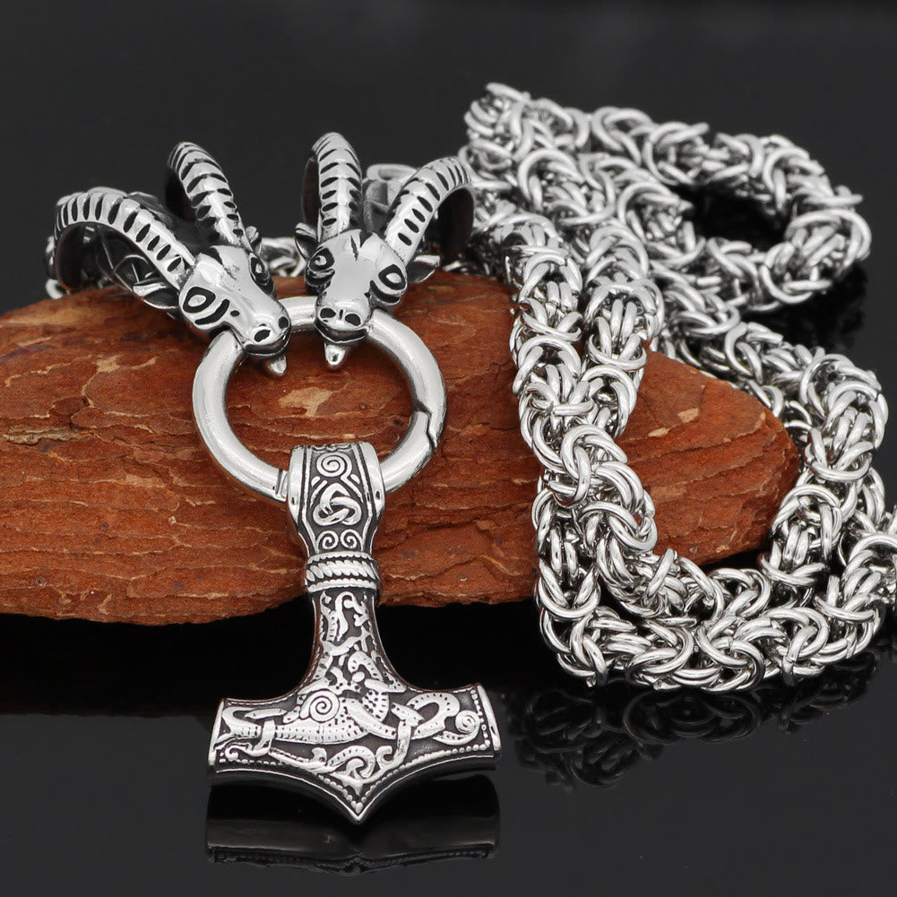 WorldNorse Mjolnir Thor Hammer Necklace