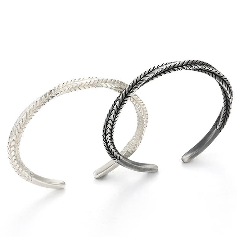 WorldNorse Mobius Vintage Wheat Bracelet