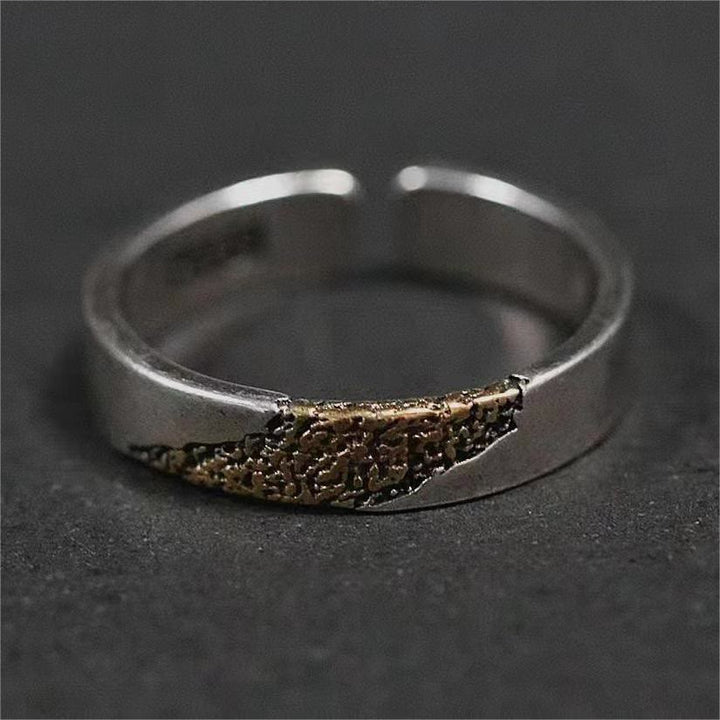 Flash Sale - Firework Black Gold Ring