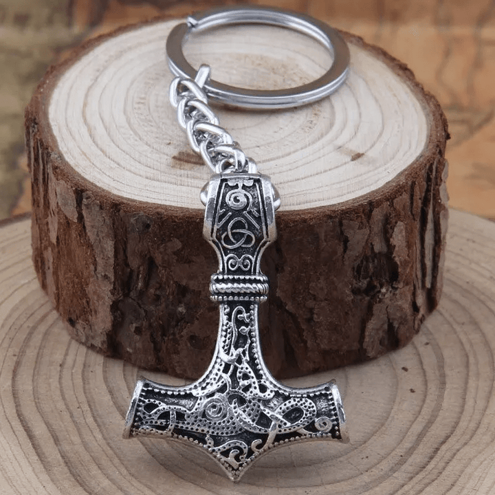 Flash Sale - Viking Norse Thor Hammer Keyring Keychain