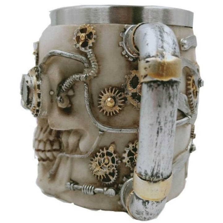 WorldNorse Steampunk Styler Skull Mug